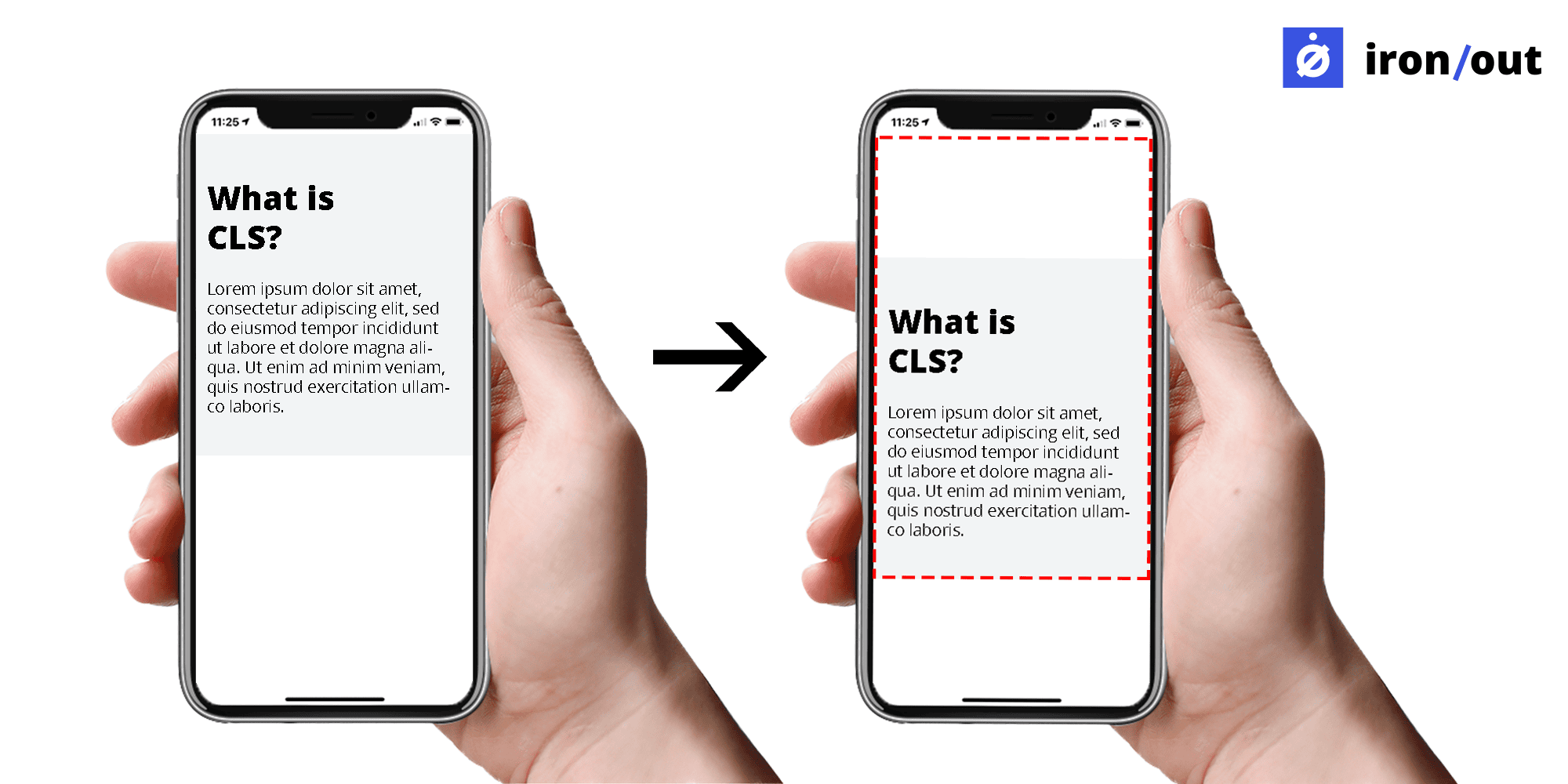 iron-out-CLS-impact-fraction